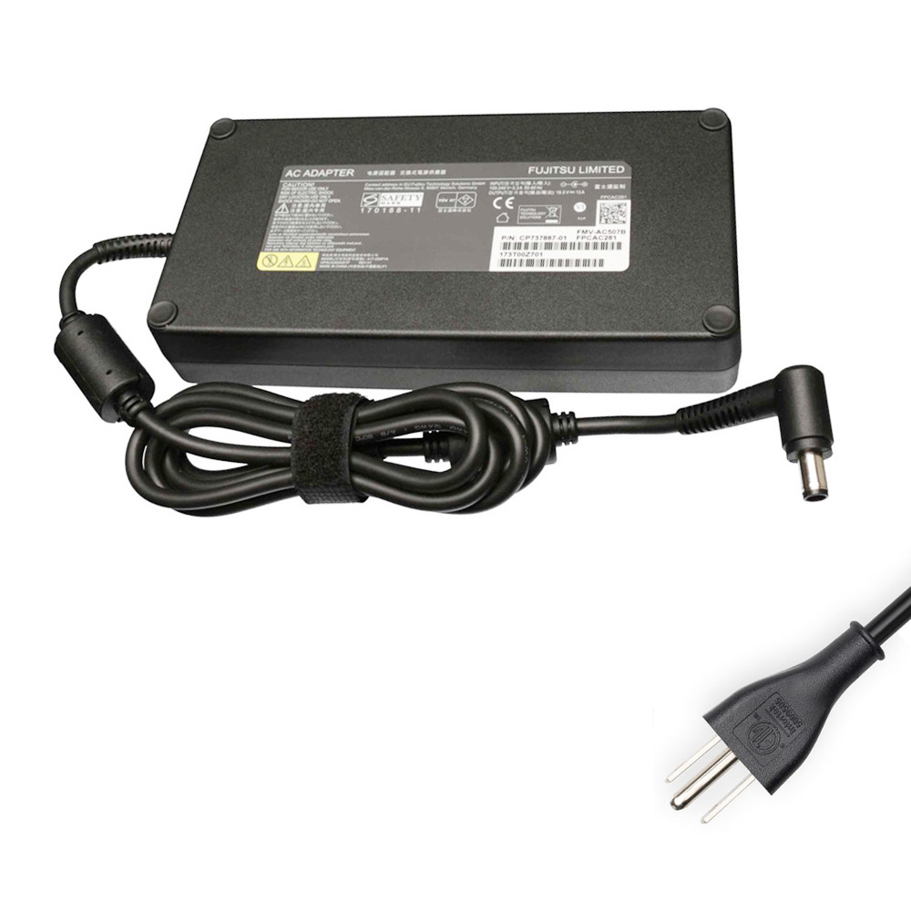 19.5V 13A 250W Fujitsu 7.4mm 5.0mm AC Adapter Charger