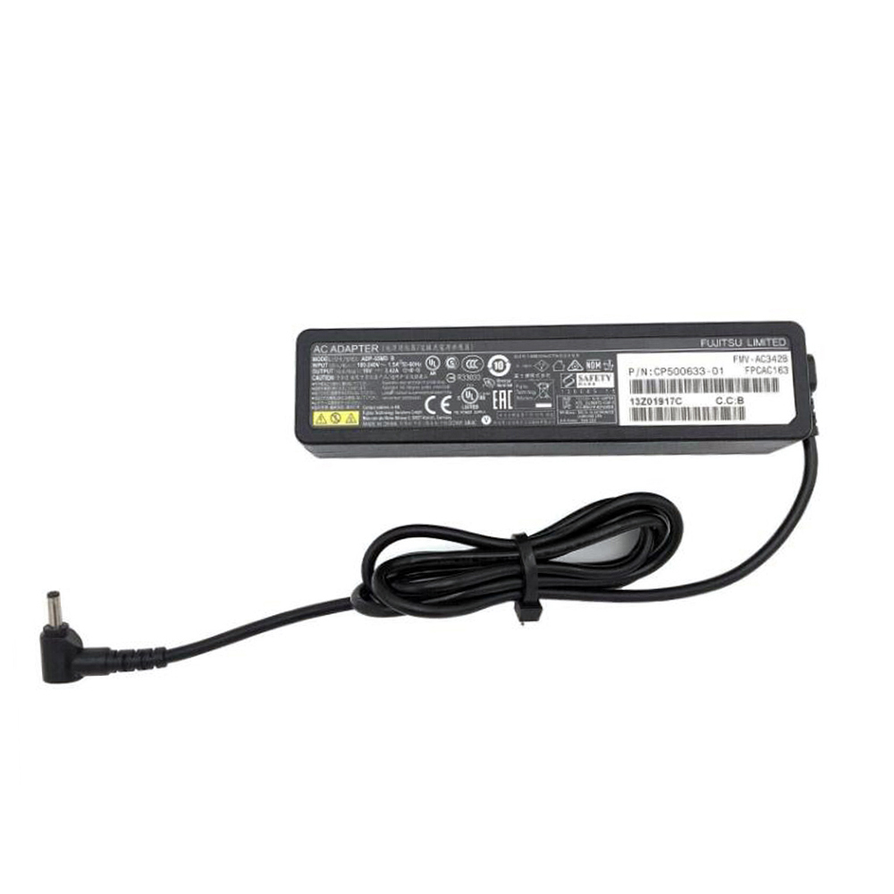 19V 3.42A 65W Fujitsu 3.4mm 1.0mm AC Adapter Charger - Image 4