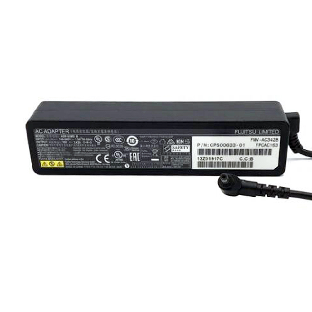 19V 3.42A 65W Fujitsu 3.4mm 1.0mm AC Adapter Charger - Image 2