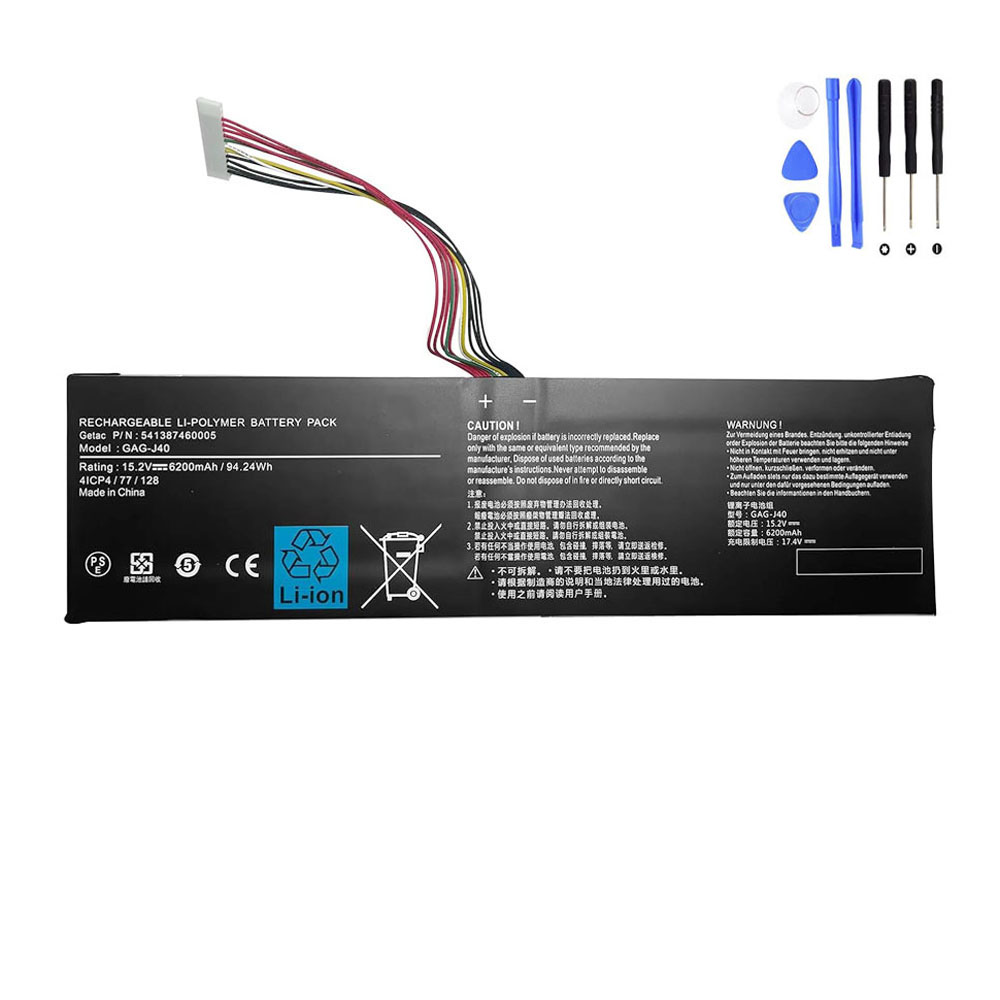 94.24Wh Gigabyte GAG-J40 17mm Battery