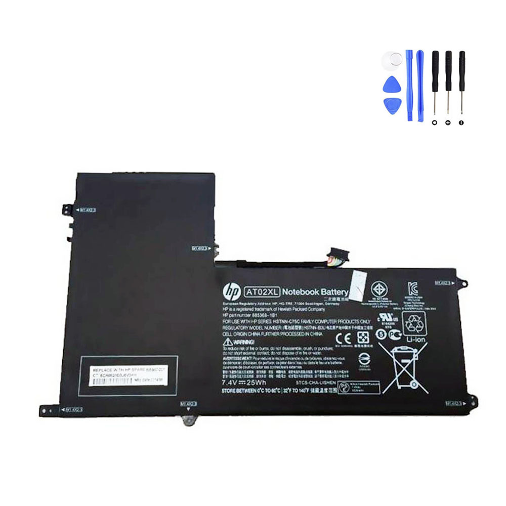 25Wh HP AT02XL Battery
