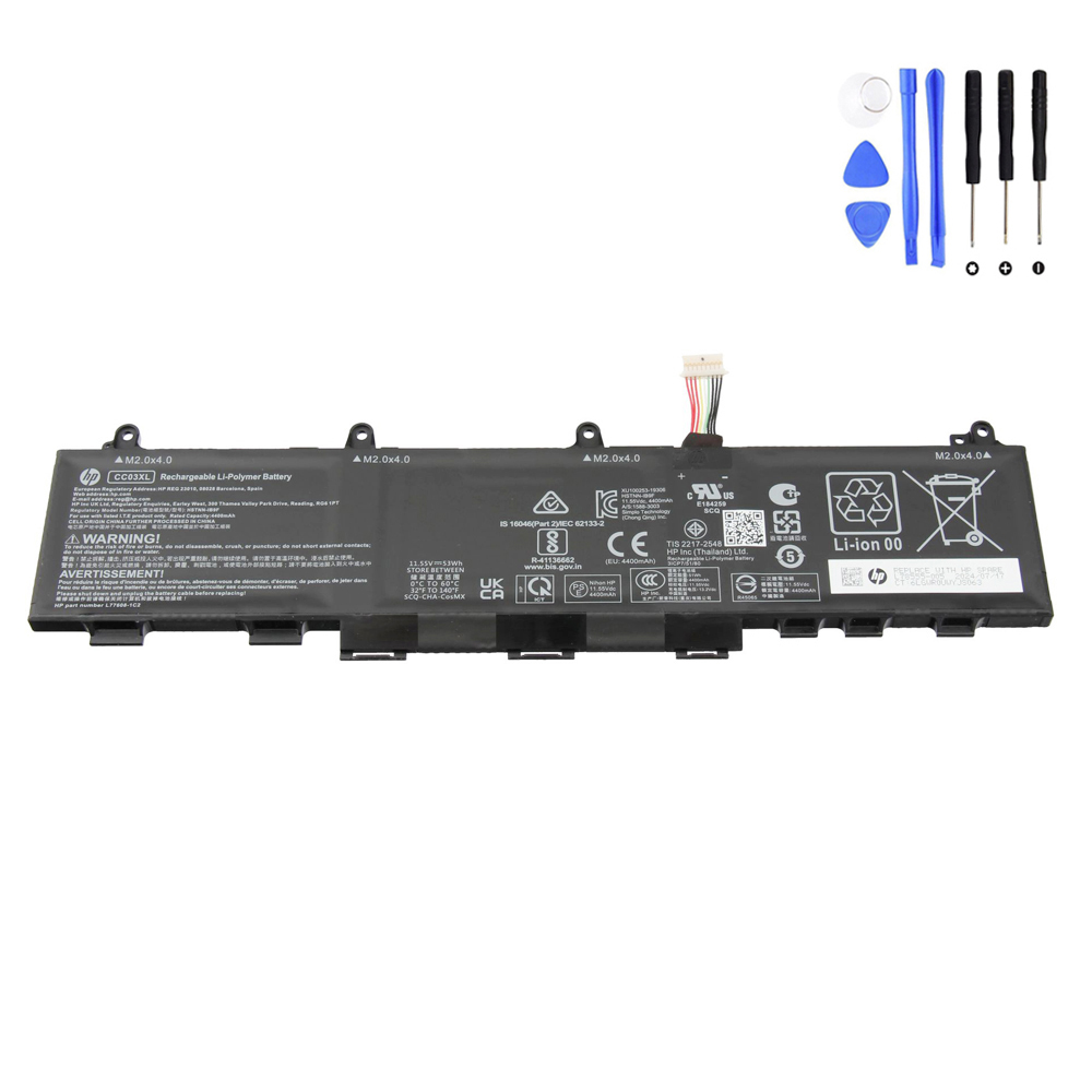 53Wh HP CC03XL Battery