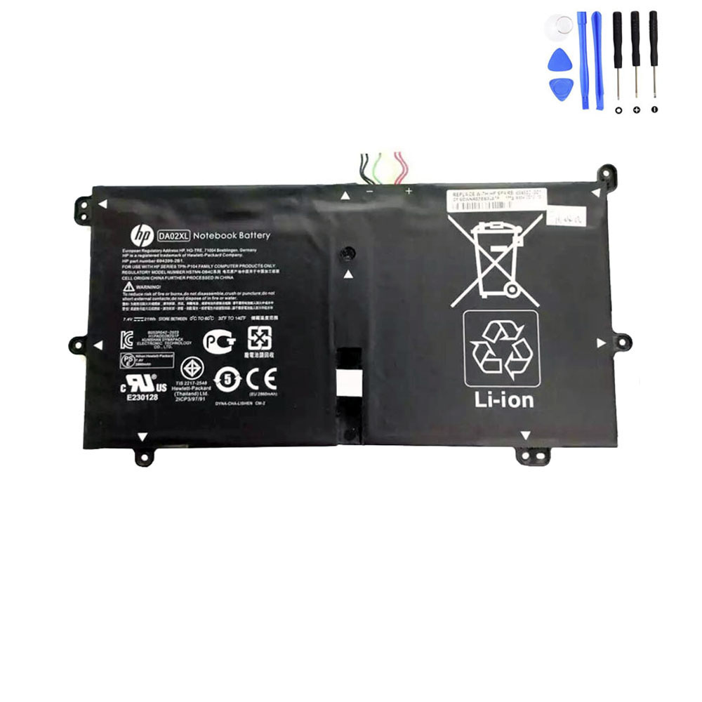 21Wh HP DA02XL Battery