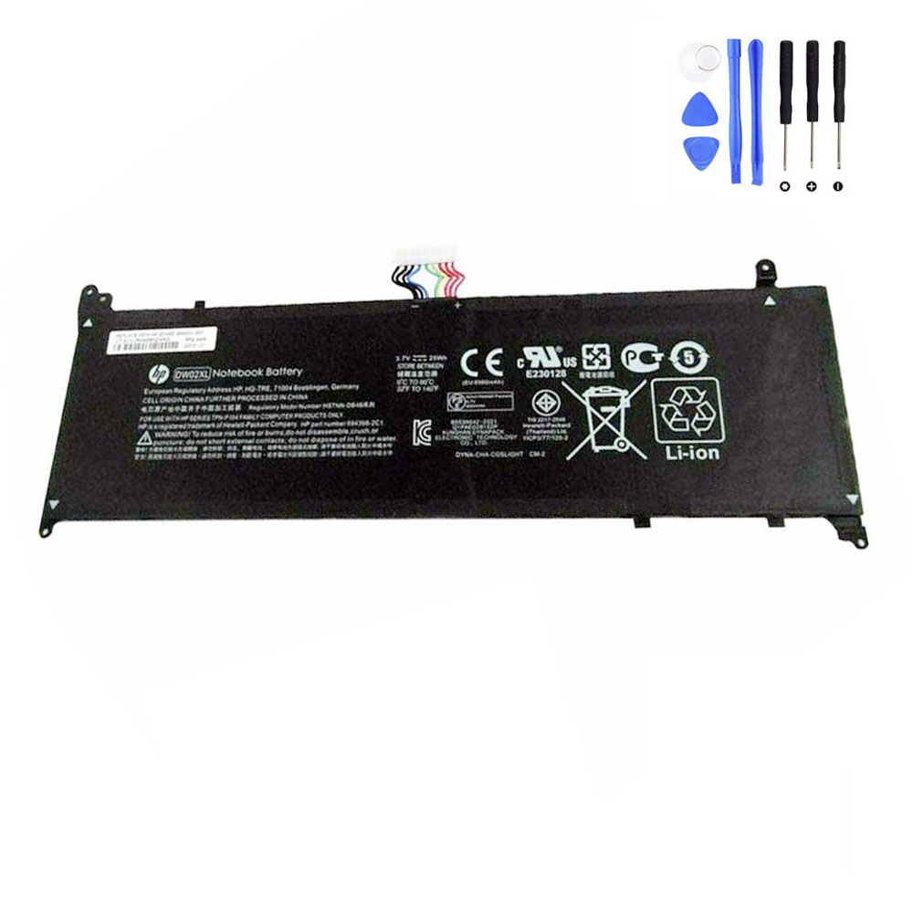 25Wh HP DW02XL Battery