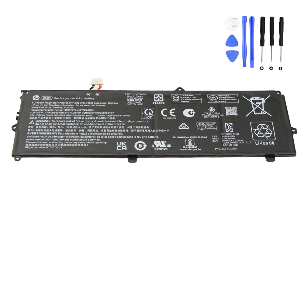 47Wh HP Elite x2 1012 G2 JI04XL Battery