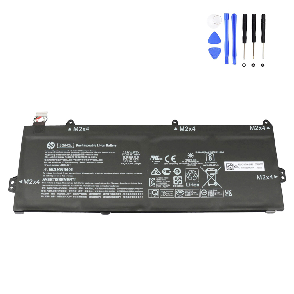 68Wh HP LG04XL Battery