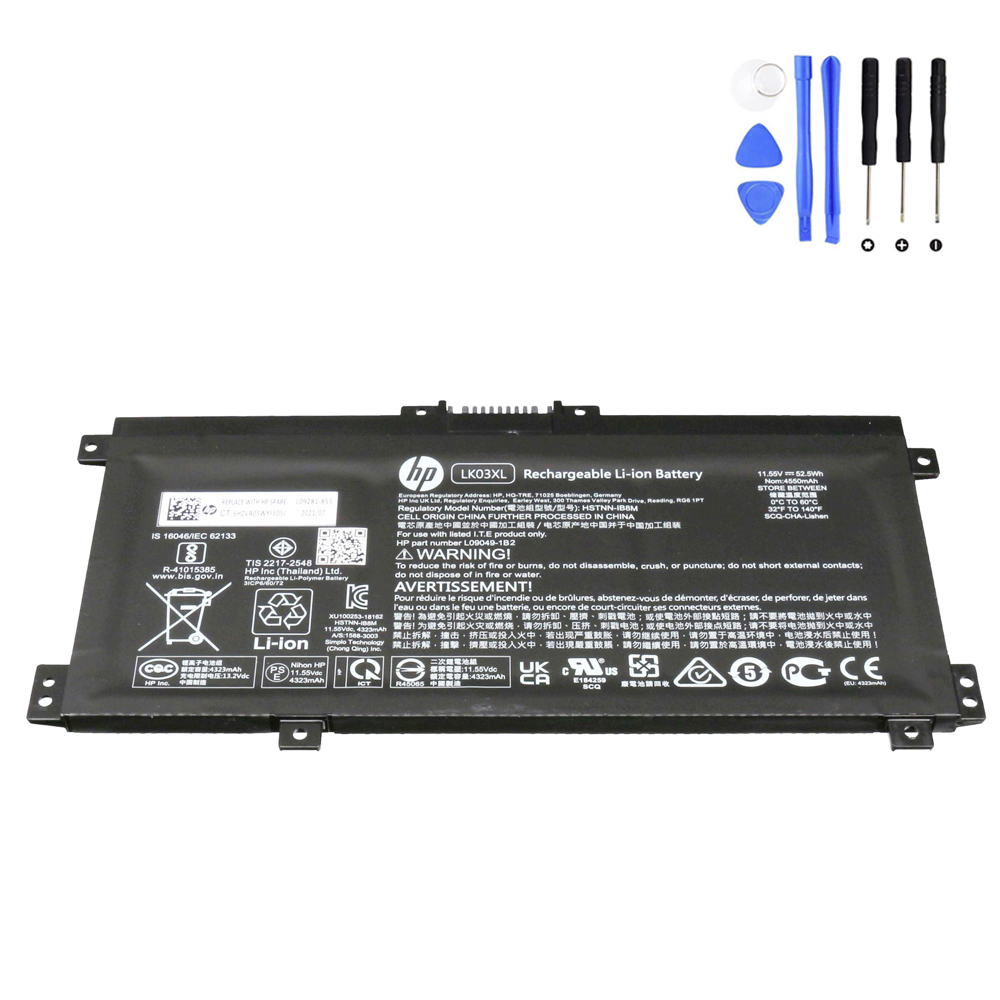 52.5Wh HP LK03XL Battery
