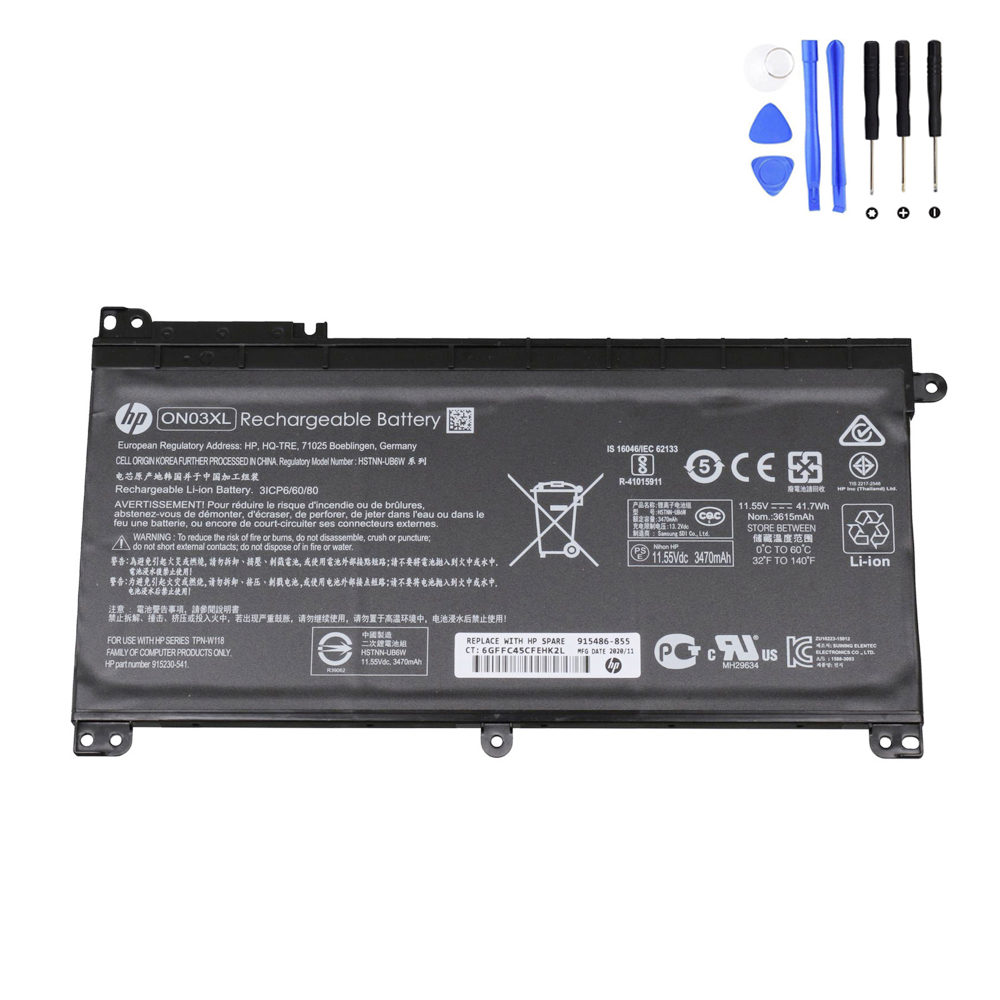 41.7Wh HP ON03XL Battery