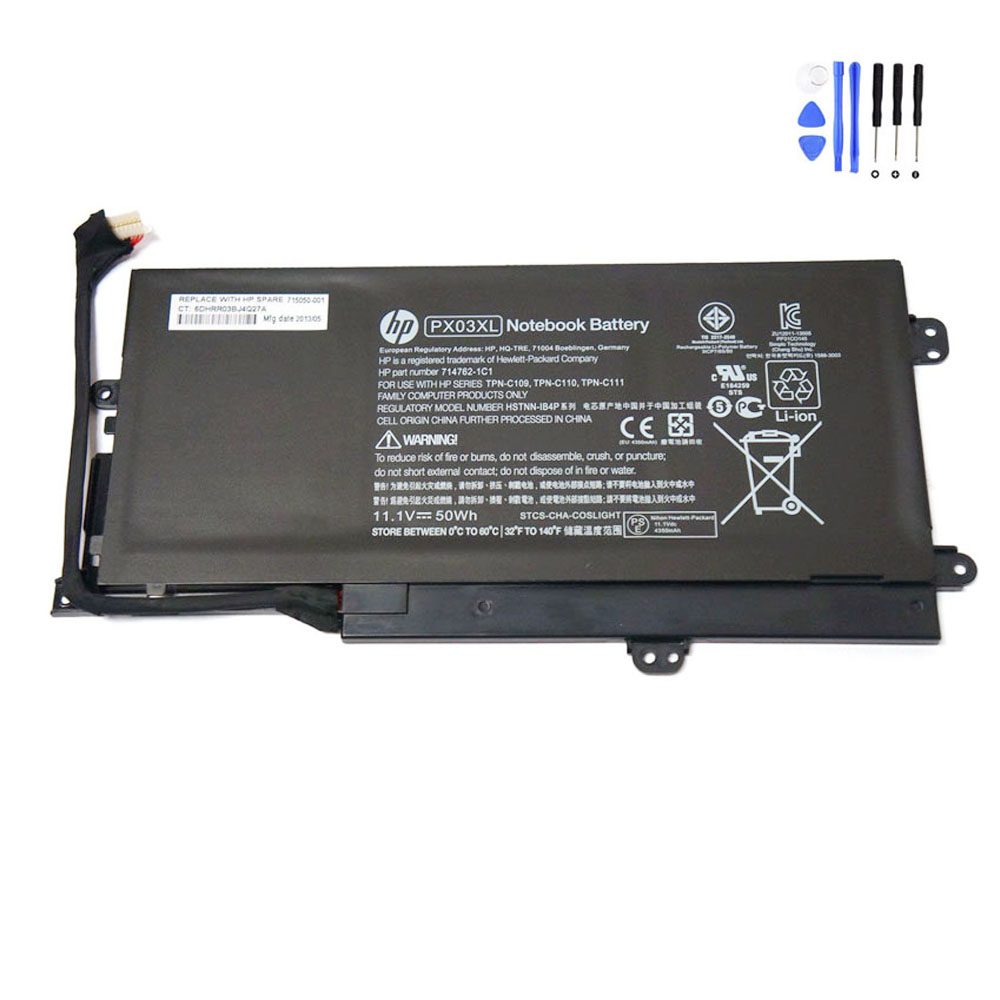 50Wh HP PX03XL Battery