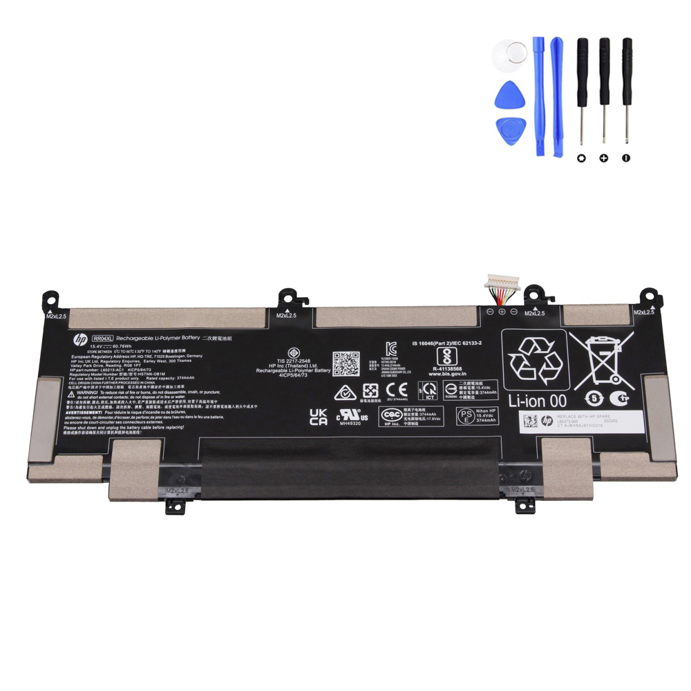 60.76Wh HP RR04XL Battery