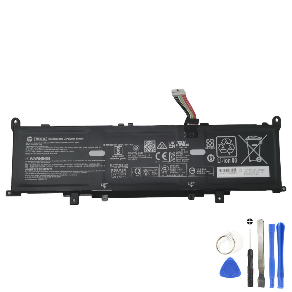 56.04Wh HP RX03XL Battery - Image 3