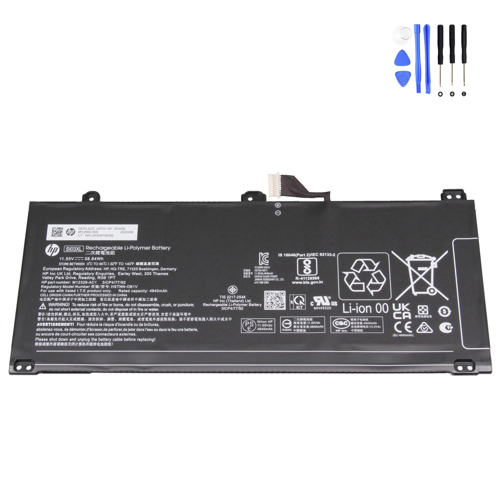 58.8Wh HP SI03XL Battery