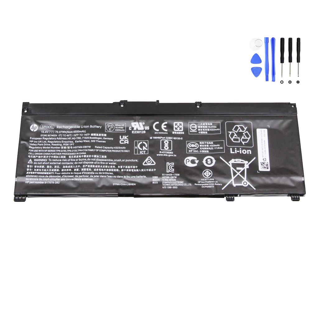 70.07Wh HP SR04XL Battery