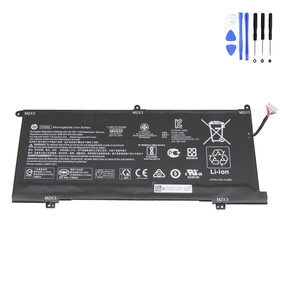 60.9Wh HP SY03XL Battery