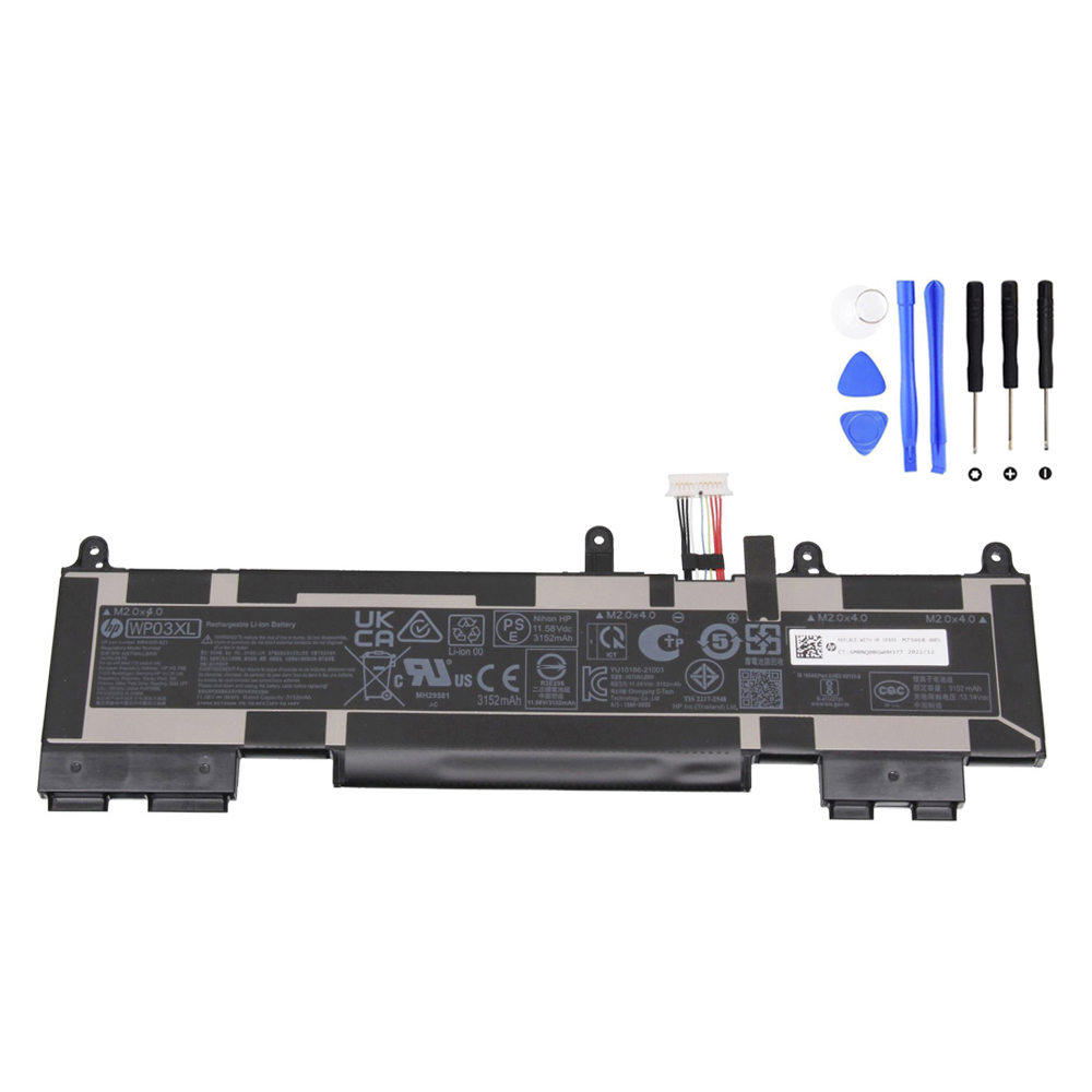 38Wh HP WP03XL Battery