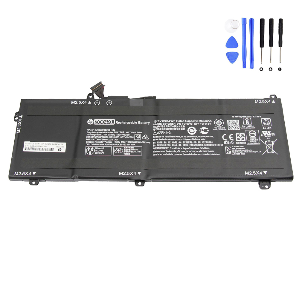 64Wh HP ZBook Studio G3 G4 ZO04XL Battery