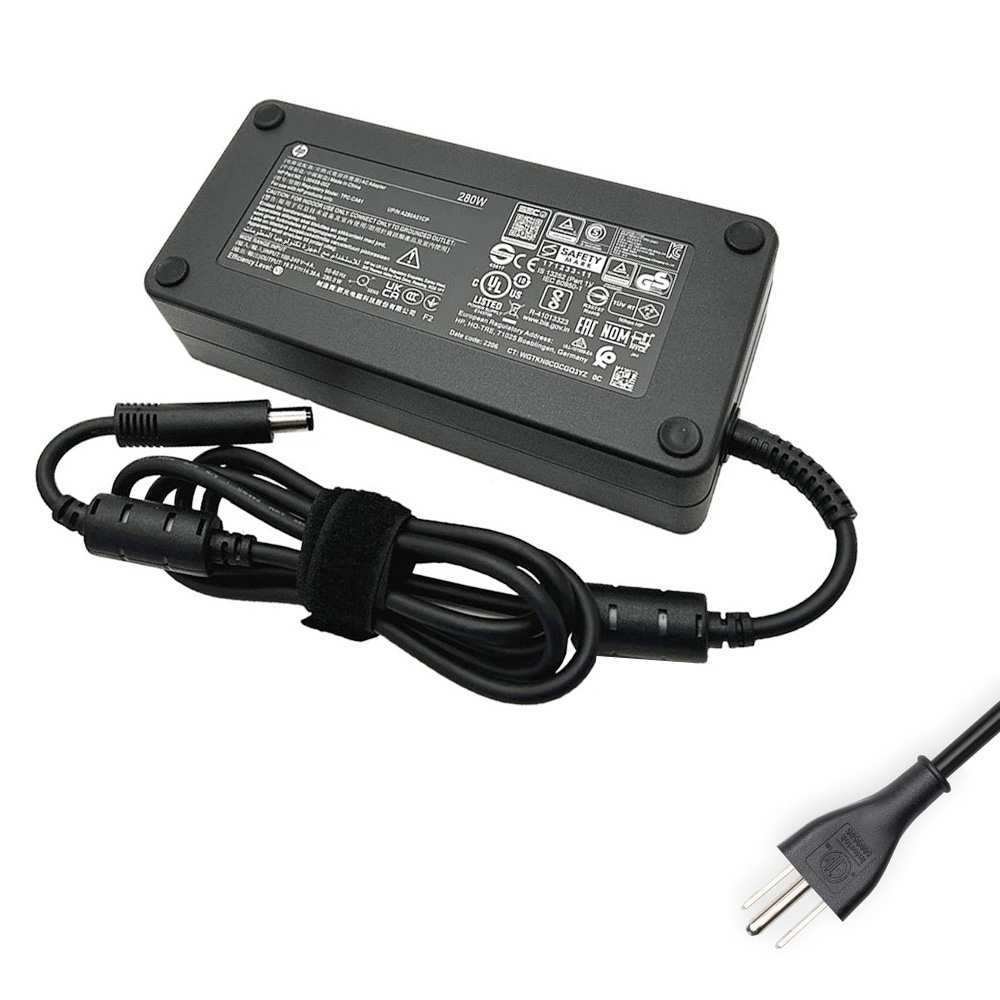 19.5V 14.36A 280W HP 7.4mm 5.0mm AC Adapter Charger