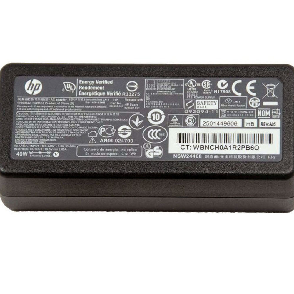 19.5V 2.05A 40W HP 4.0 mm 1.7 mm AC Adapter Charger - Image 3