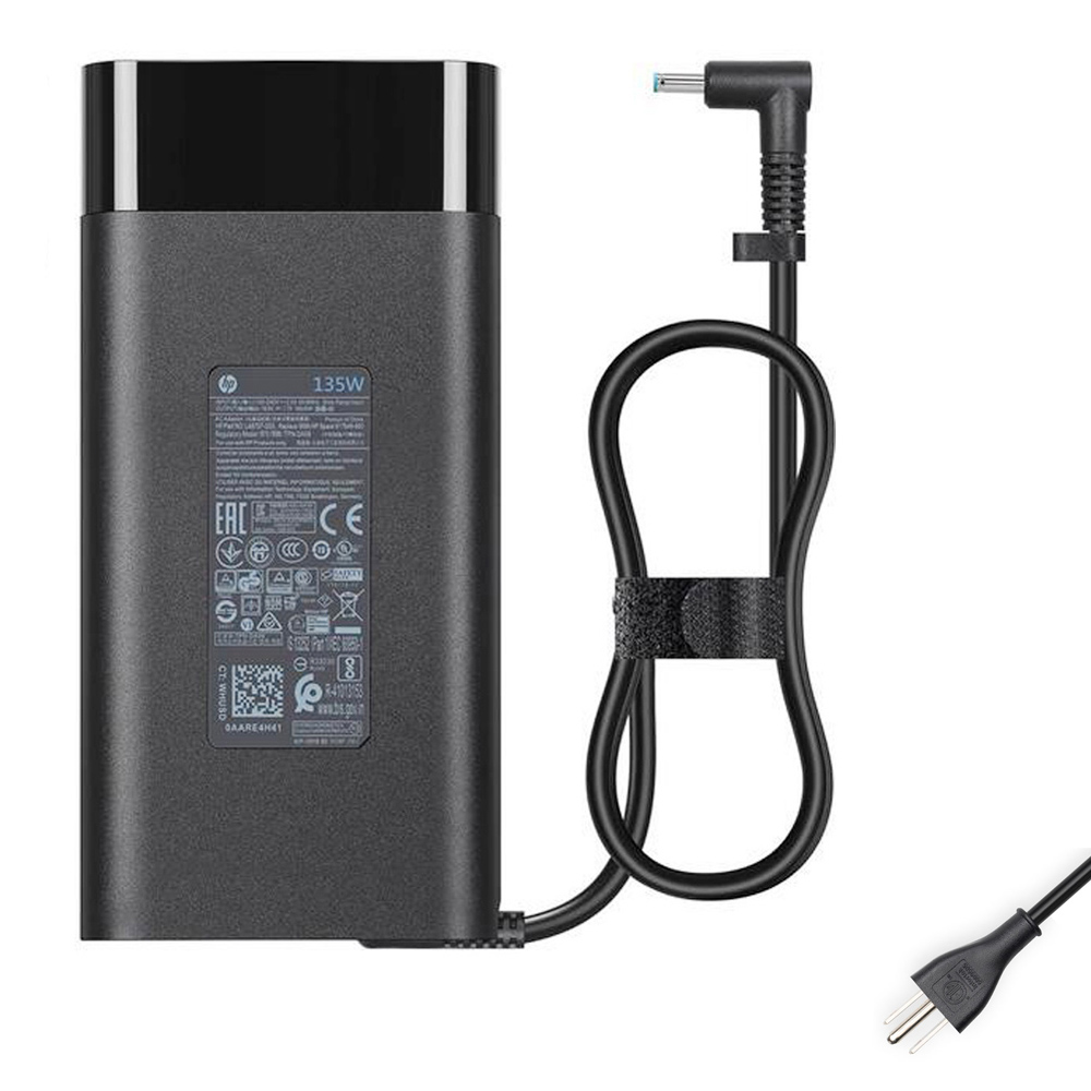 19.5V 6.92A 135W HP 4.5mm 3.0mm AC Adapter Charger with Rounded Corners