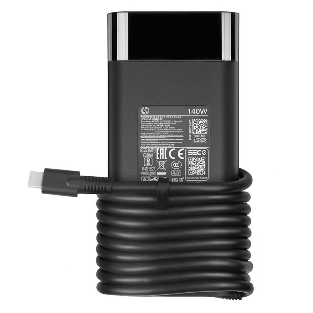 28V 5V 140W HP USB-C Adapter Charger - Image 2