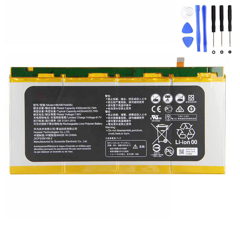 33.7Wh Huawei HB25B7N4EBC Battery