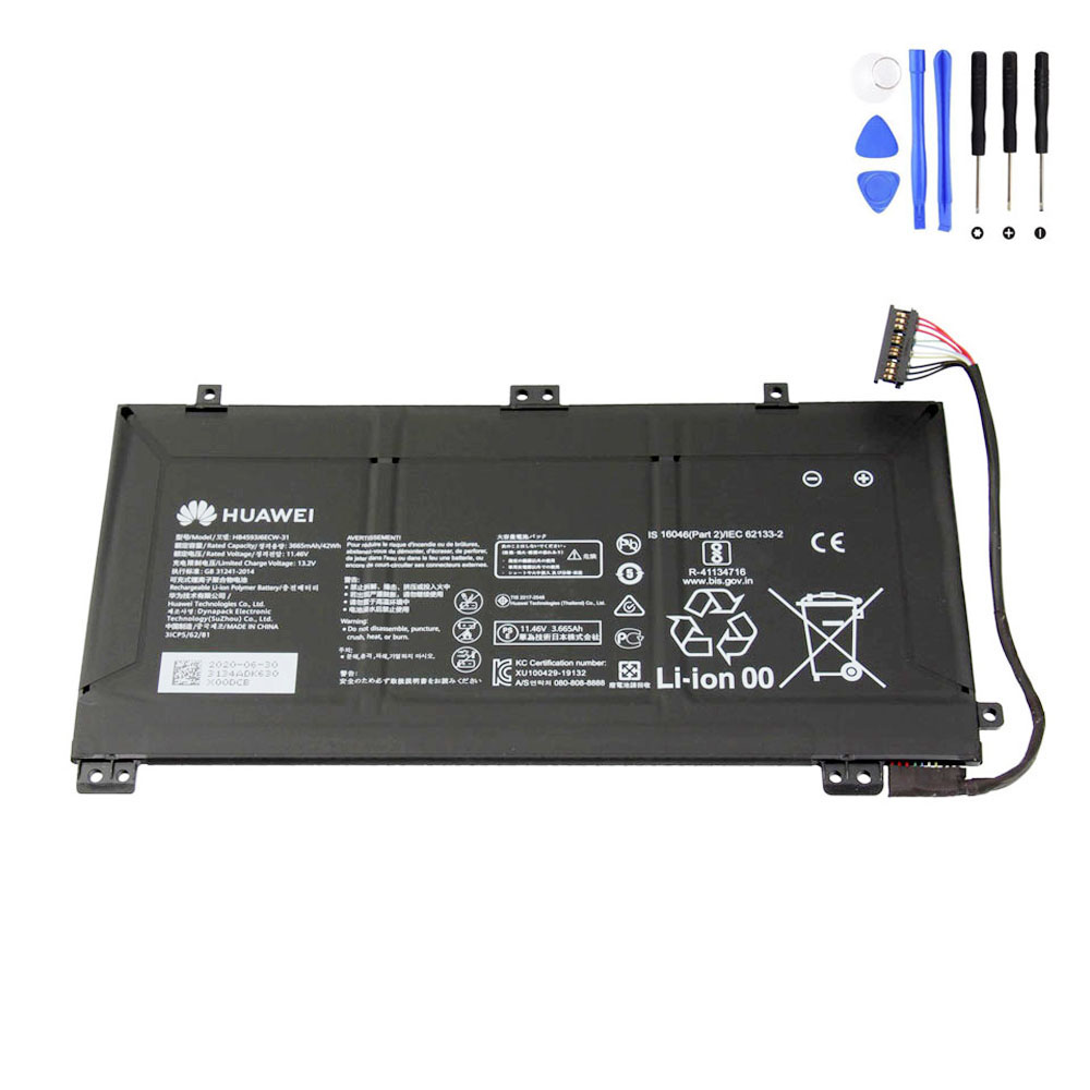 42Wh Huawei HB4593J6ECW-31 Battery