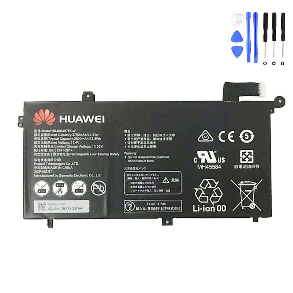 42.2Wh Huawei HB46K497ECW Battery