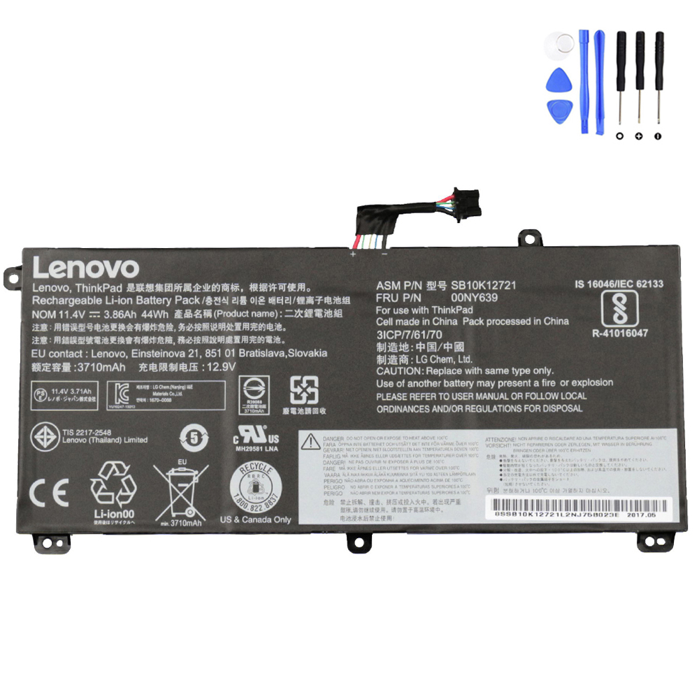 44Wh Lenovo 00NY639 Battery