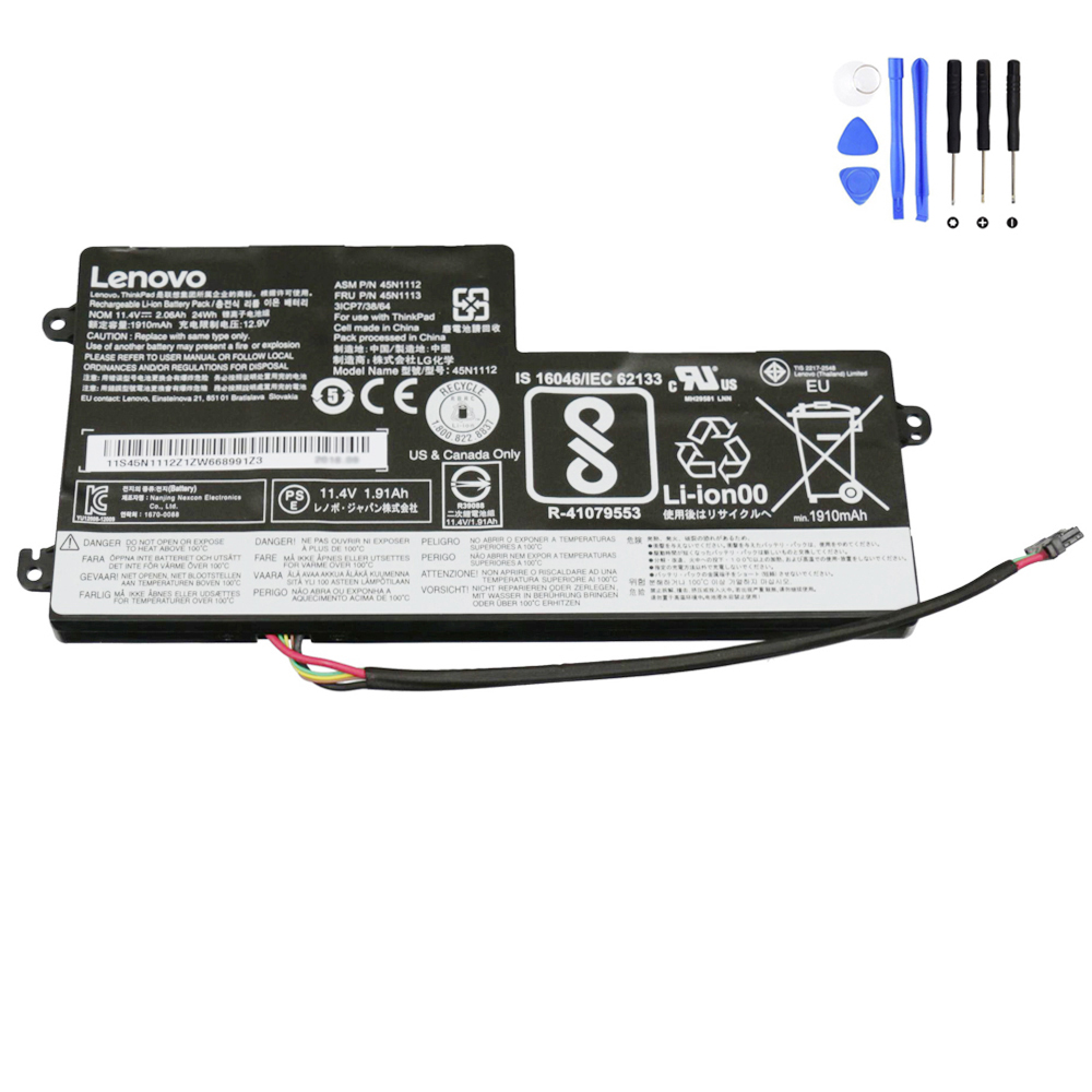 24Wh Lenovo 45N1112 Battery