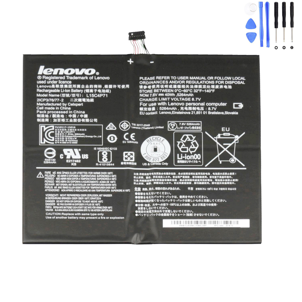 40Wh Lenovo L15C4P71 Battery