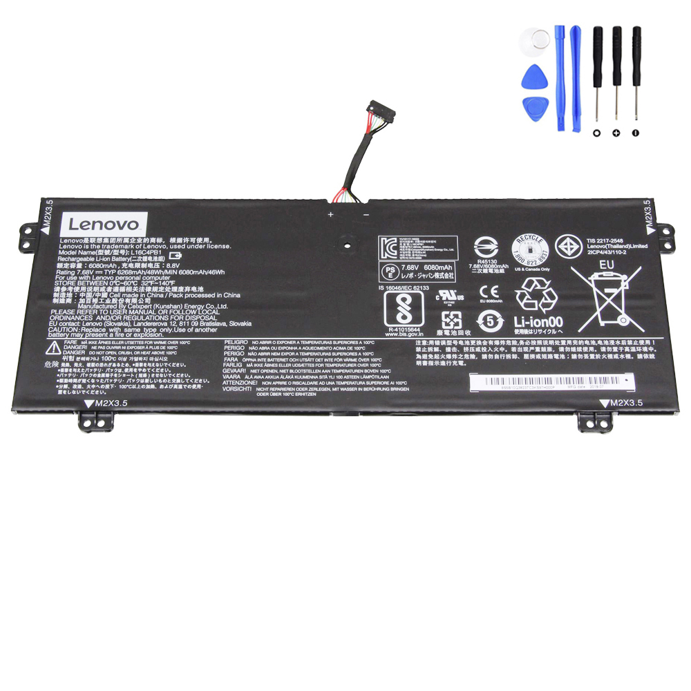 48Wh Lenovo L16C4PB1 Battery