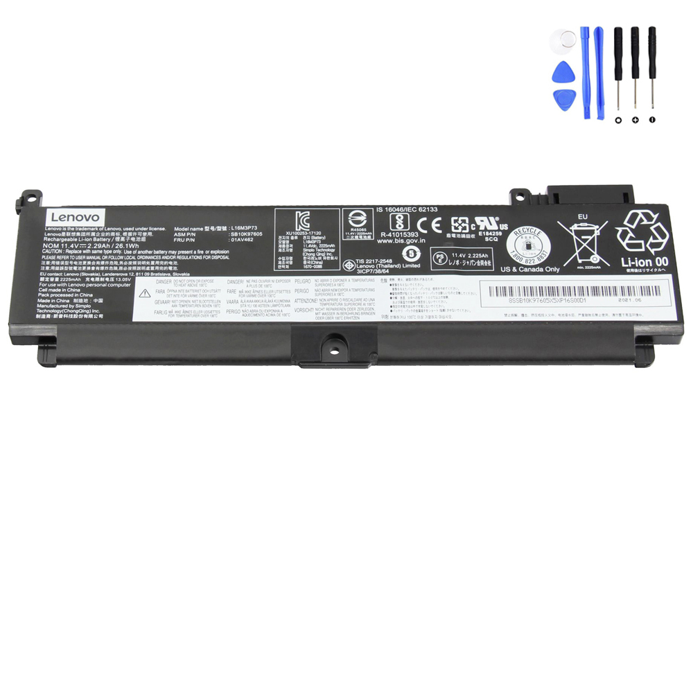 26.1Wh Lenovo L16M3P73 Battery