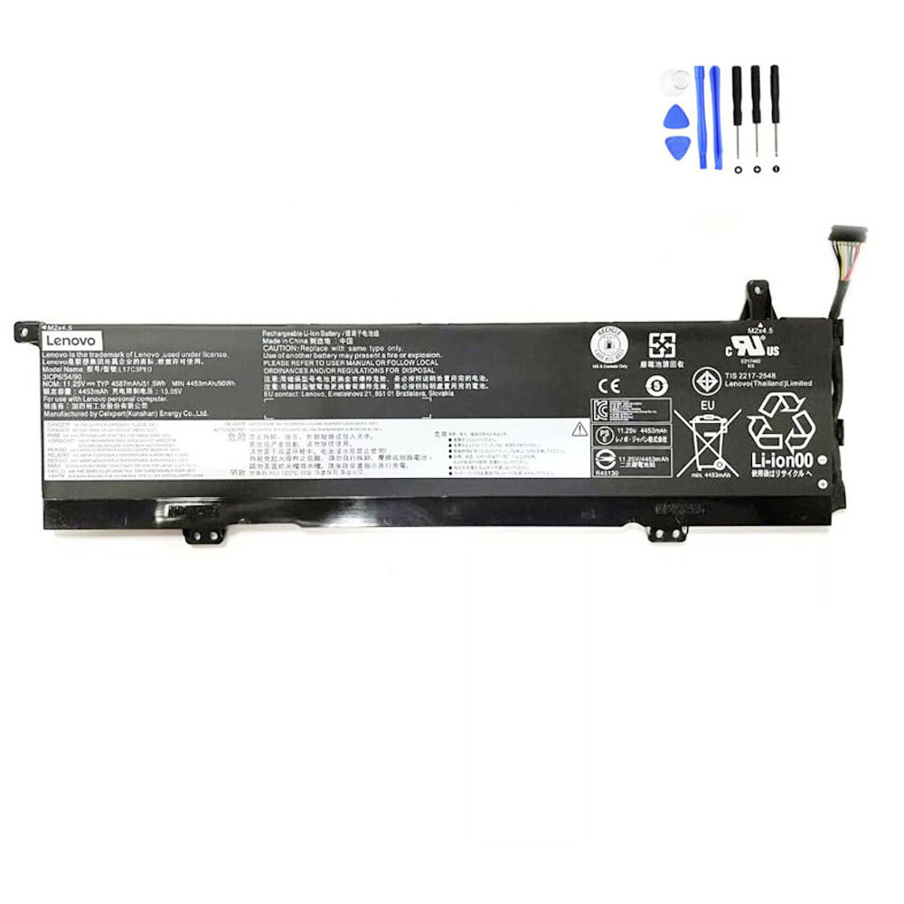 51.5Wh Lenovo L17C3PE0 Battery