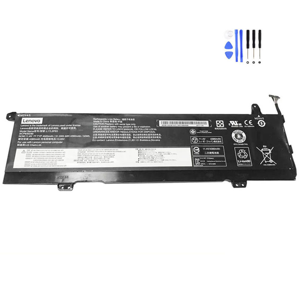 51.5Wh Lenovo L17C3PE0 Battery - Image 2