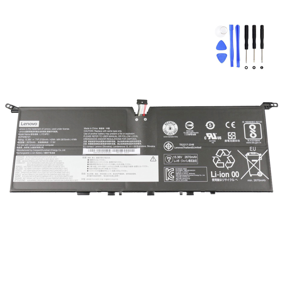 42Wh Lenovo L17C4PE1 Battery