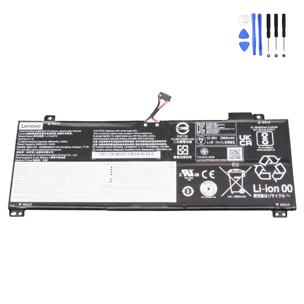 45Wh Lenovo L17C4PF0 Battery
