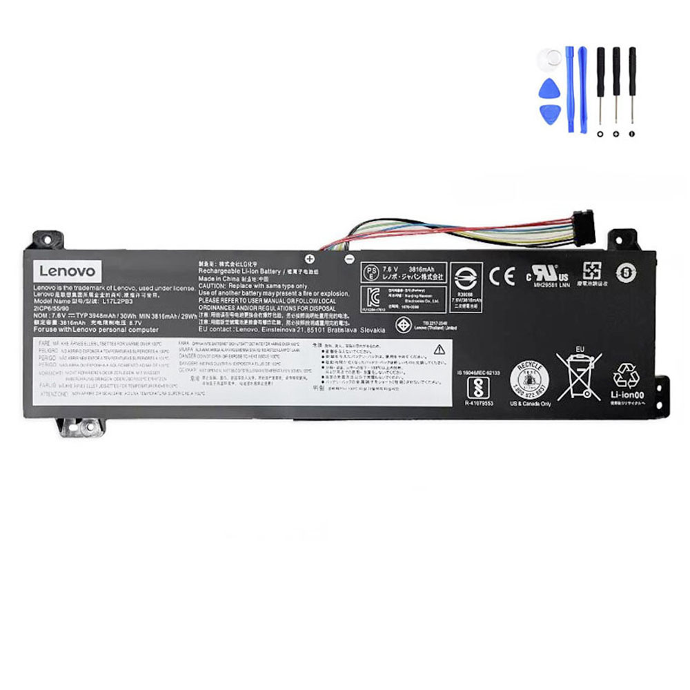 30Wh Lenovo L17L2PB3 Battery