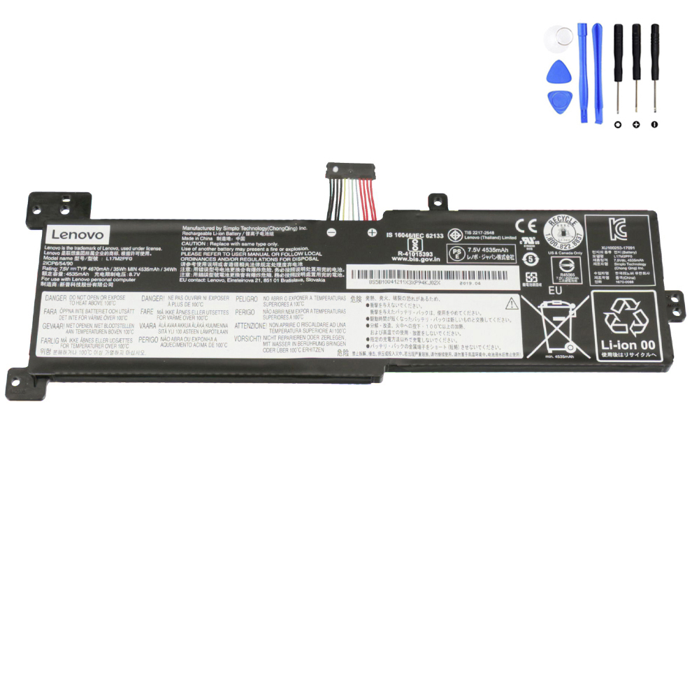 35Wh Lenovo L17M2PF0 Battery