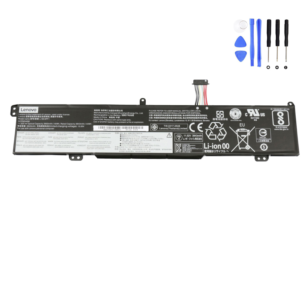 45Wh Lenovo L18C3PF1 Battery