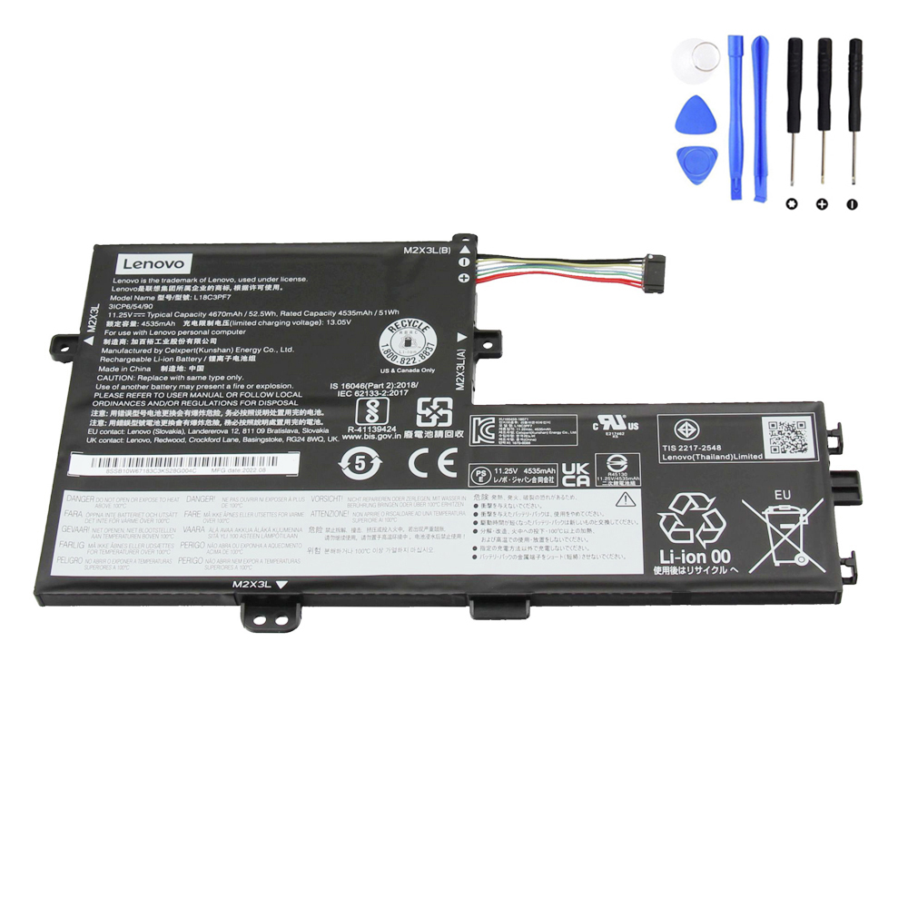 52.5Wh Lenovo L18C3PF7 Battery