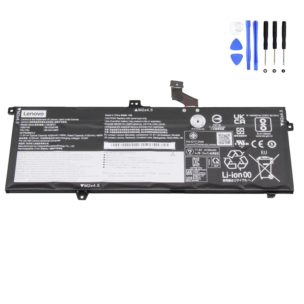 48Wh Lenovo L18C6PD1 Battery