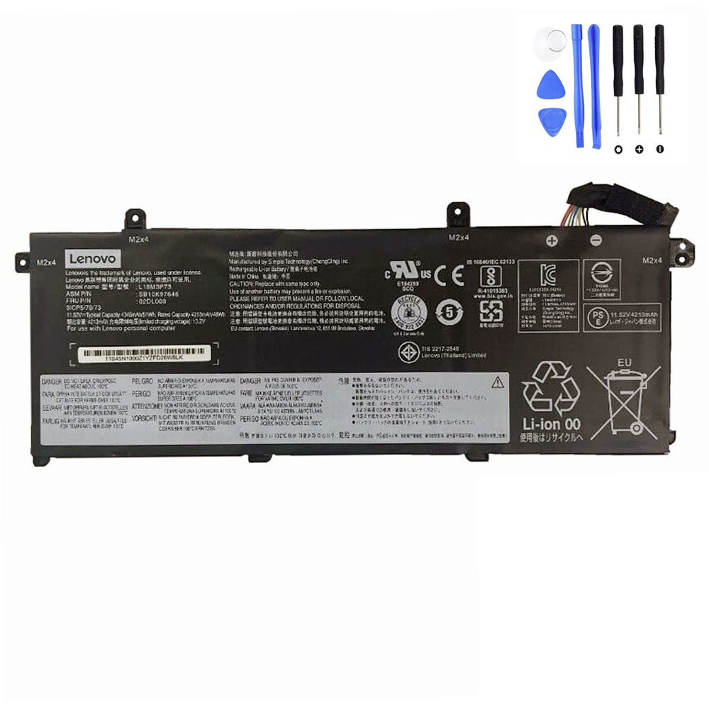 51Wh Lenovo L18L3P73 Battery