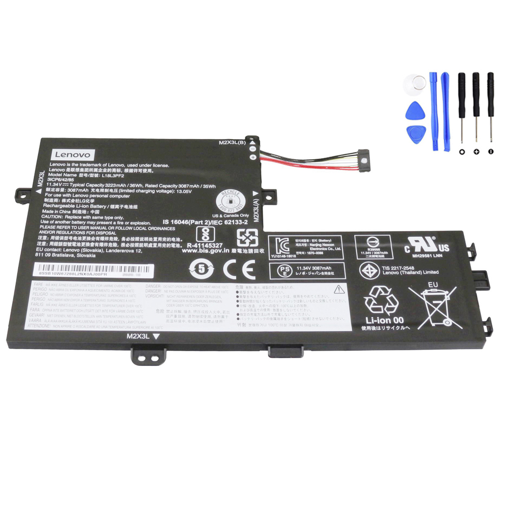 36Wh Lenovo L18L3PF2 Battery
