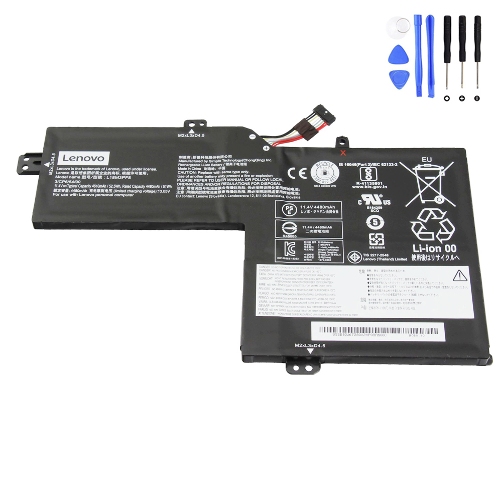 52.5Wh Lenovo L18M3PF8 Battery