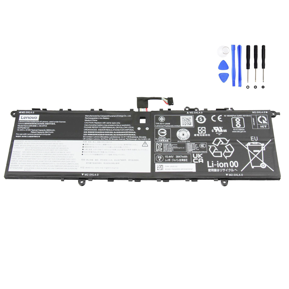 61Wh Lenovo L19C4PH3 Battery