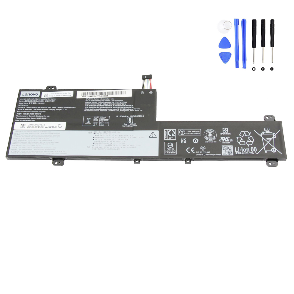 52.5Wh Lenovo L19L3PD6 Battery