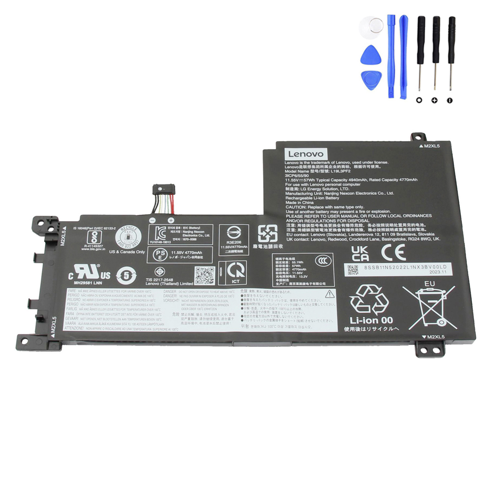 57Wh Lenovo L19L3PF2 Battery