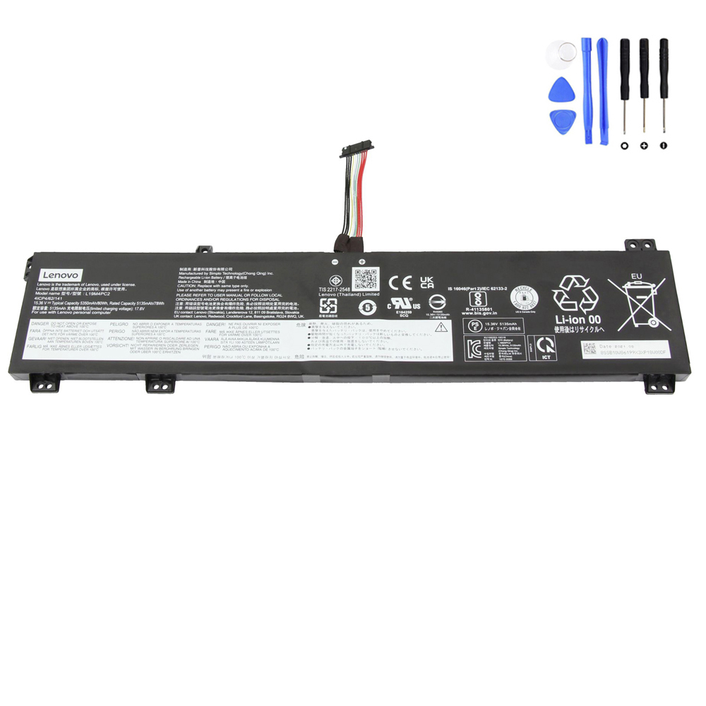 80Wh Lenovo L19M4PC2 Battery