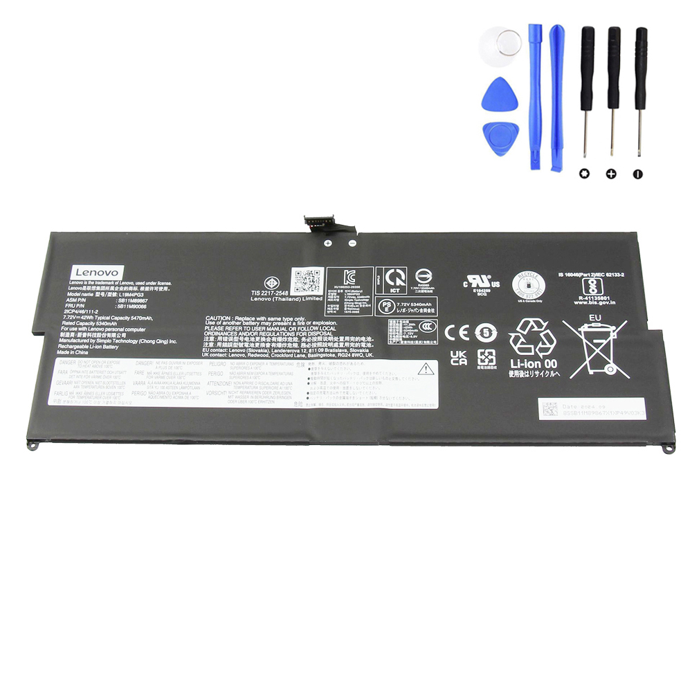 42Wh Lenovo L19M4PG3 Battery