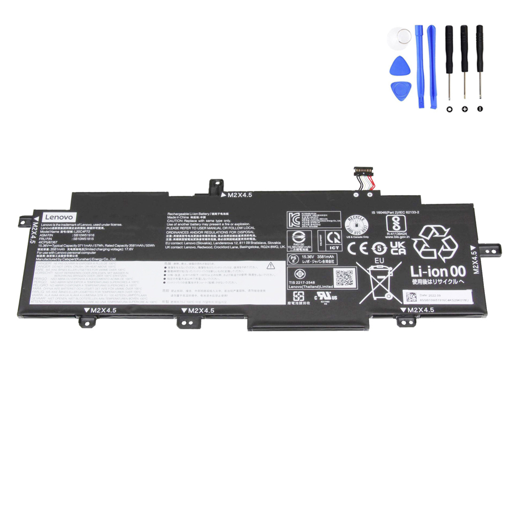 57Wh Lenovo L20C4P72 Battery